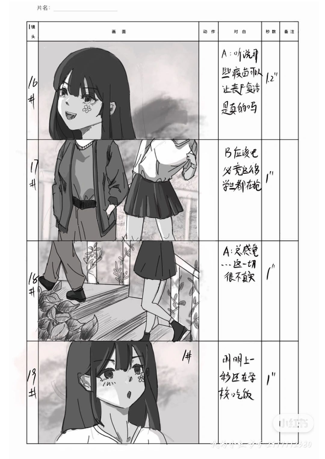 分镜头设计,短漫
