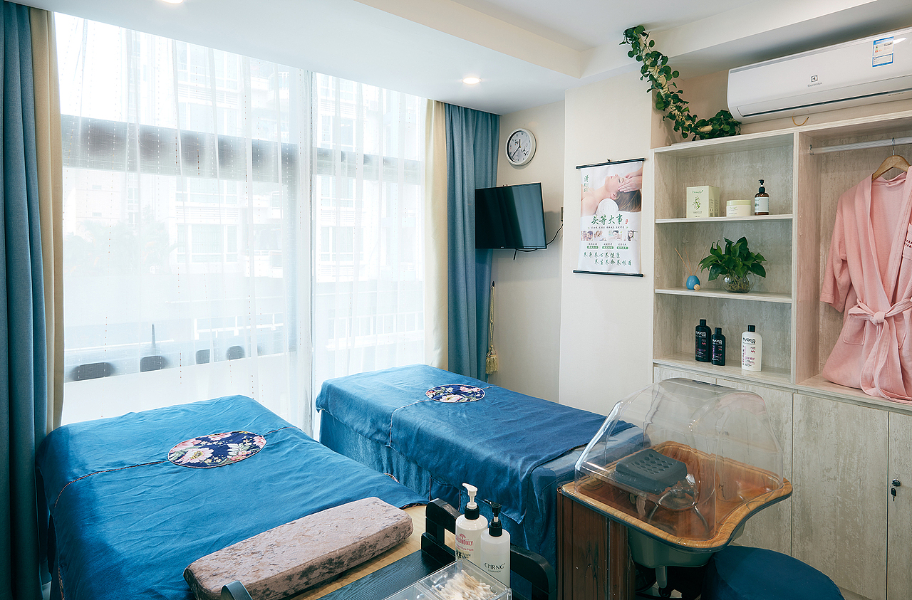 东方玫瑰美容院空间摄影 实体店环境拍摄 门店会所拍照