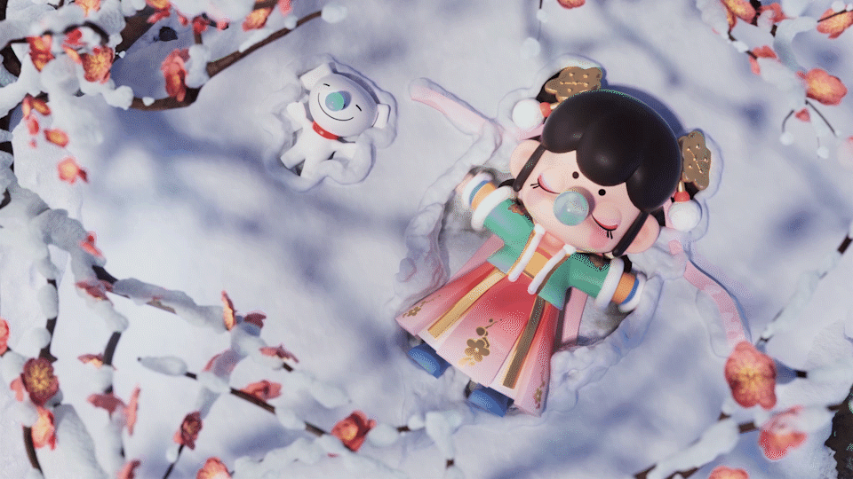 Nanci&Joy初雪_若来X京东创意短片（图ZMjgwNTgyNTIw） - 动画/影视 - 站酷设计师ShawnPang原创素材 - 站酷ZCOOL