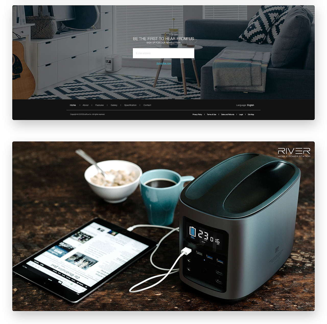 戶外儲能項目，空閑時間做了一個類似蘋果風(fēng)格的練習(xí)（圖ZNzg3Mzg1MTY=） - 電商 - 站酷設(shè)計師QIU_YOTAO原創(chuàng)素材 - 站酷ZCOOL