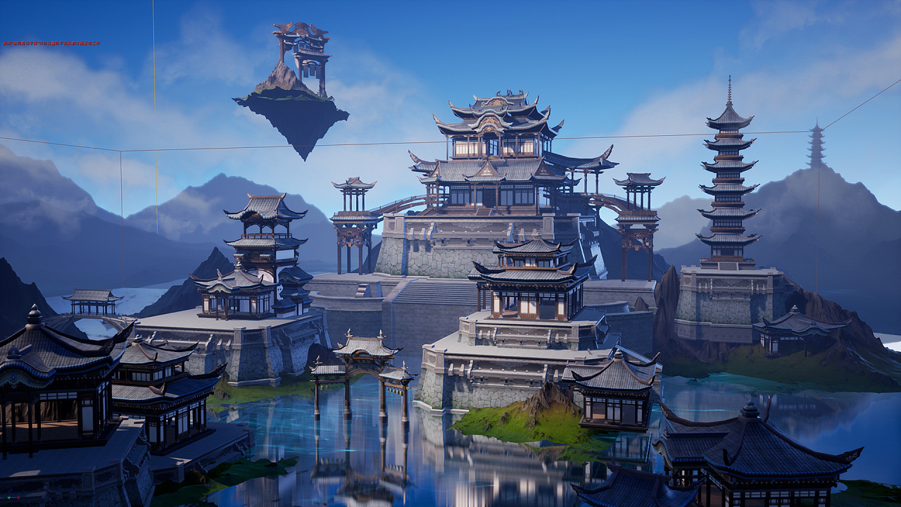 游戏场景主城ue4制作教程