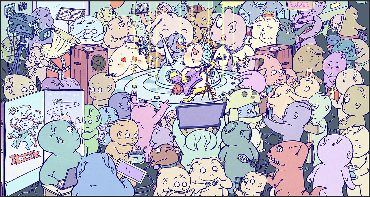 外星人小朋友的演唱会