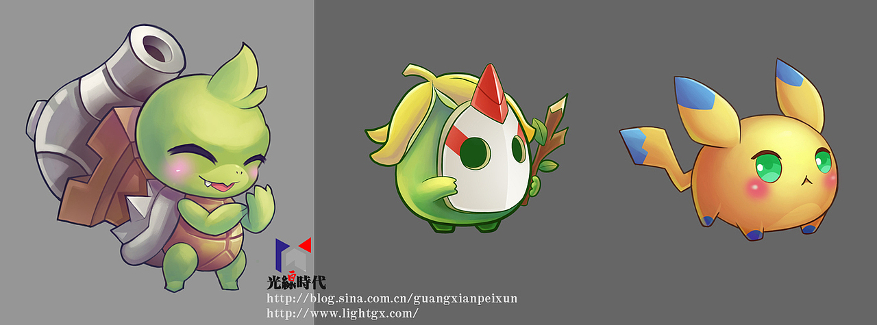 日系Q版（图ZMTAyMjYyMDgw） - 游戏原画 - 站酷设计师lightablaze原创素材 - 站酷ZCOOL