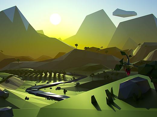 Onemi | Low Poly Landscapes