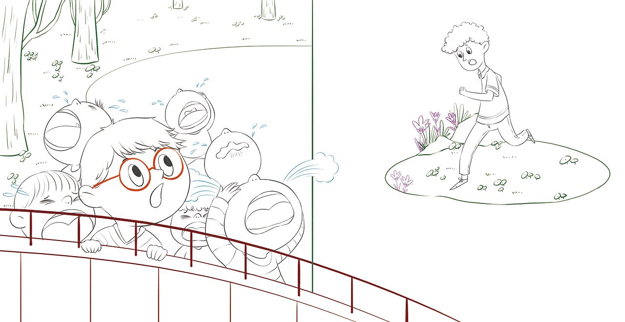 《游乐场不是用来推拉的》| 儿童插画绘本