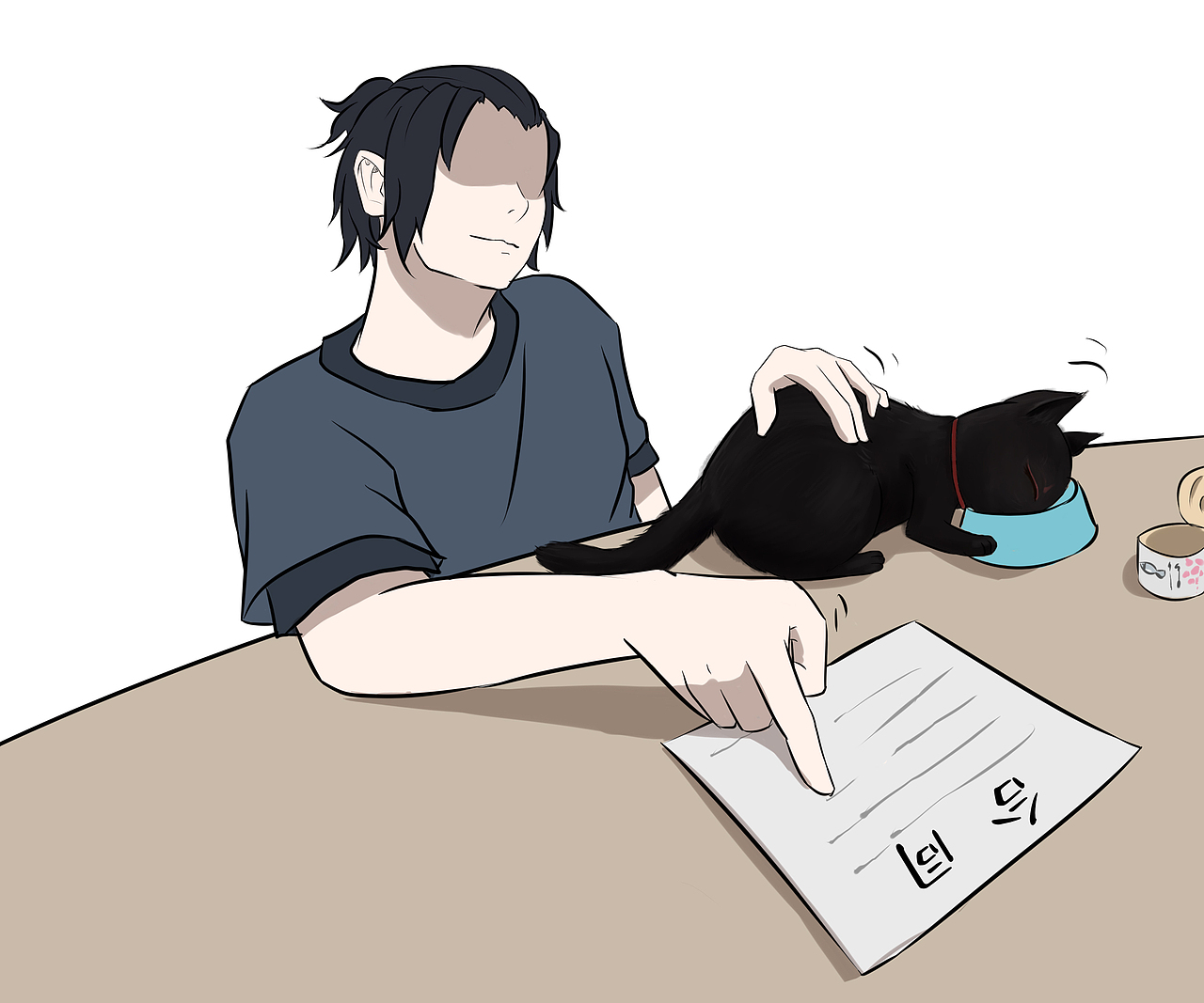 让猫听话的秘技（图ZOTE0NTY0MTI=） - 商业插画 - 站酷设计师喵弄原创素材 - 站酷ZCOOL