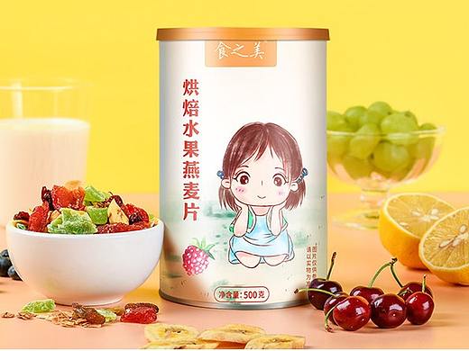 坚果水果麦片