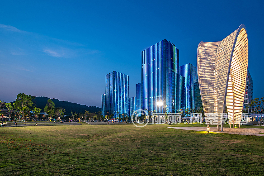 广州南沙自贸区建筑风光摄影