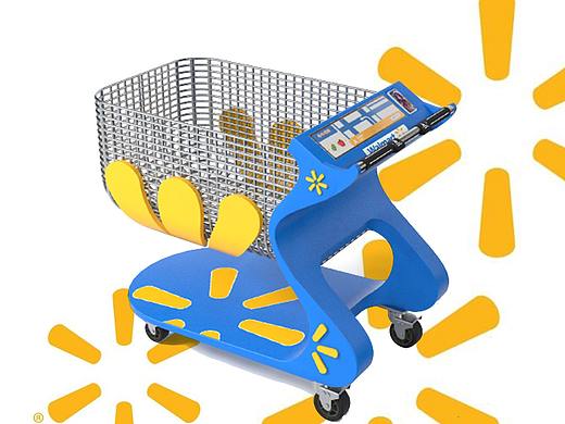 Walmart智能商超购物车设计