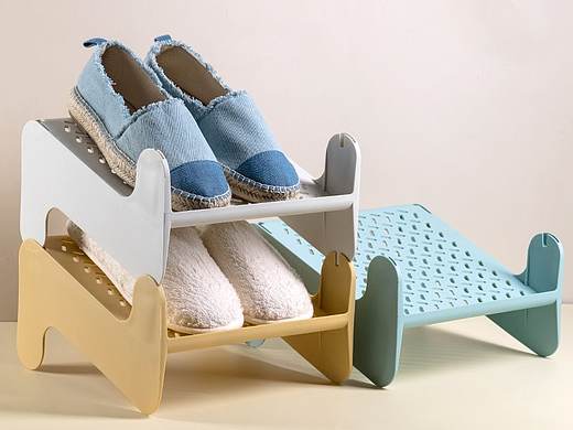 分层式鞋架 | 鞋子收纳神器 鞋架摄影 南京摄影