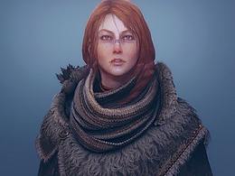 【建模贴图】《女猎人》多种贴图技巧讲解，不容错过