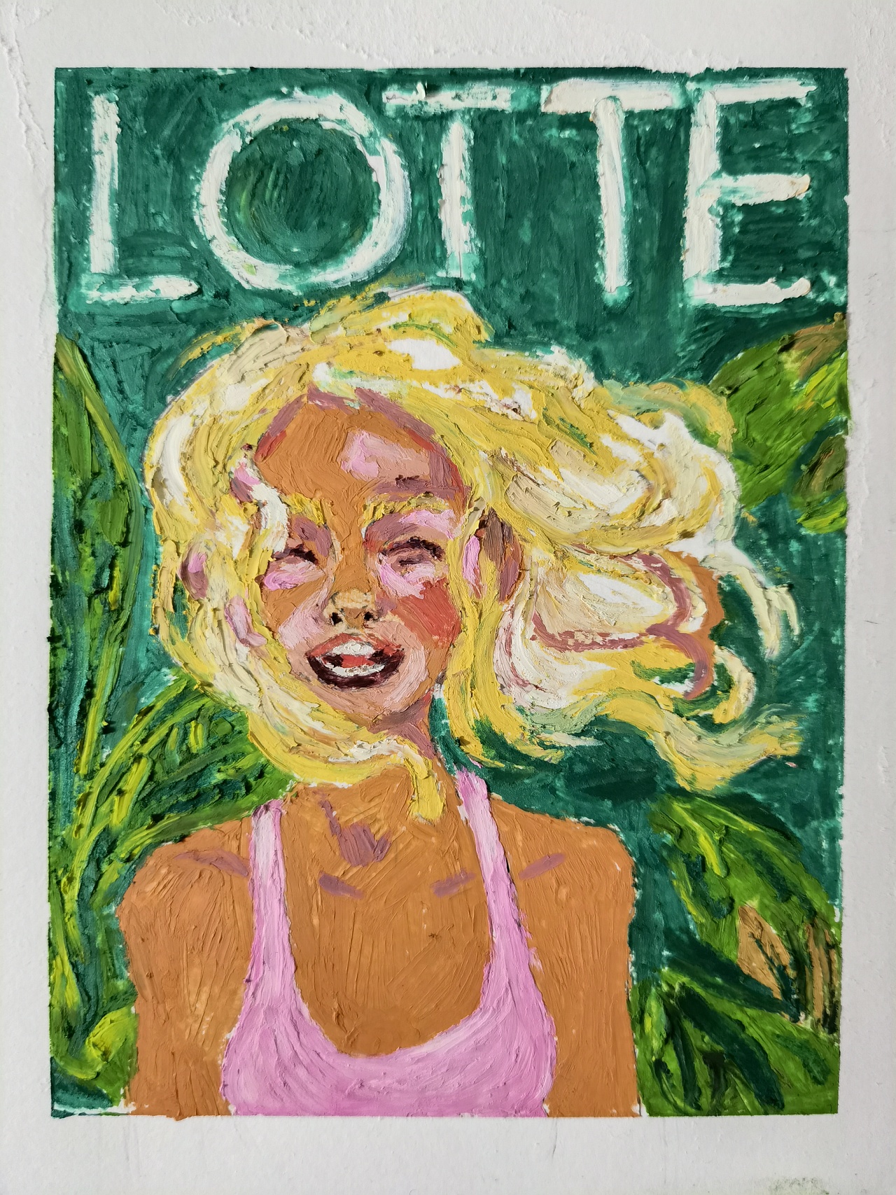 油画棒人像|插画|艺术插画|abby_ababy - 原创作品 - 站酷 (zcool)