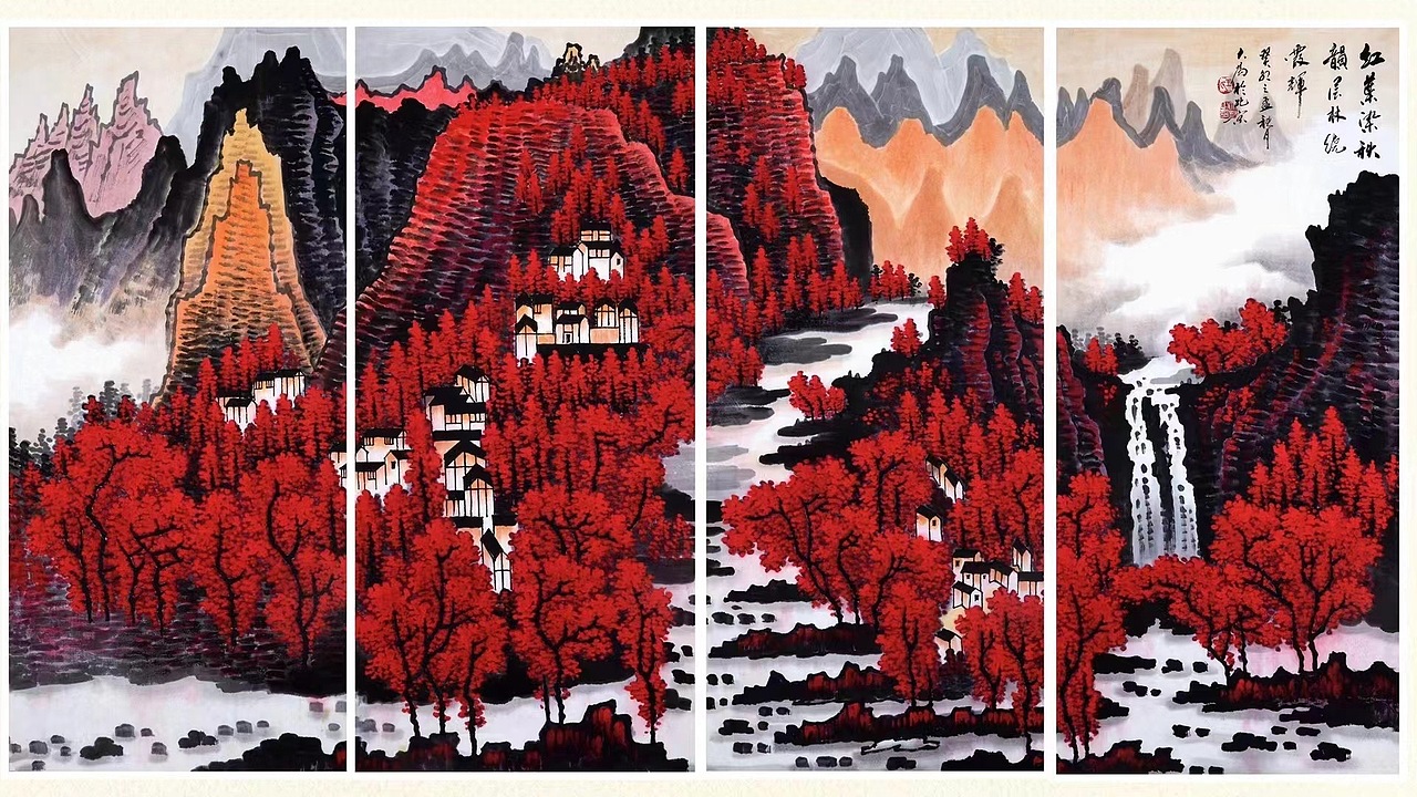 画家王大为山水画作品市场价格