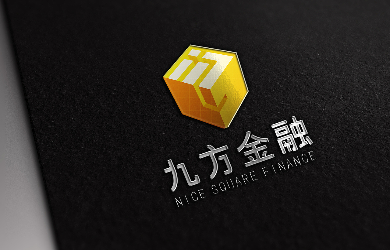 九方金融logo设计