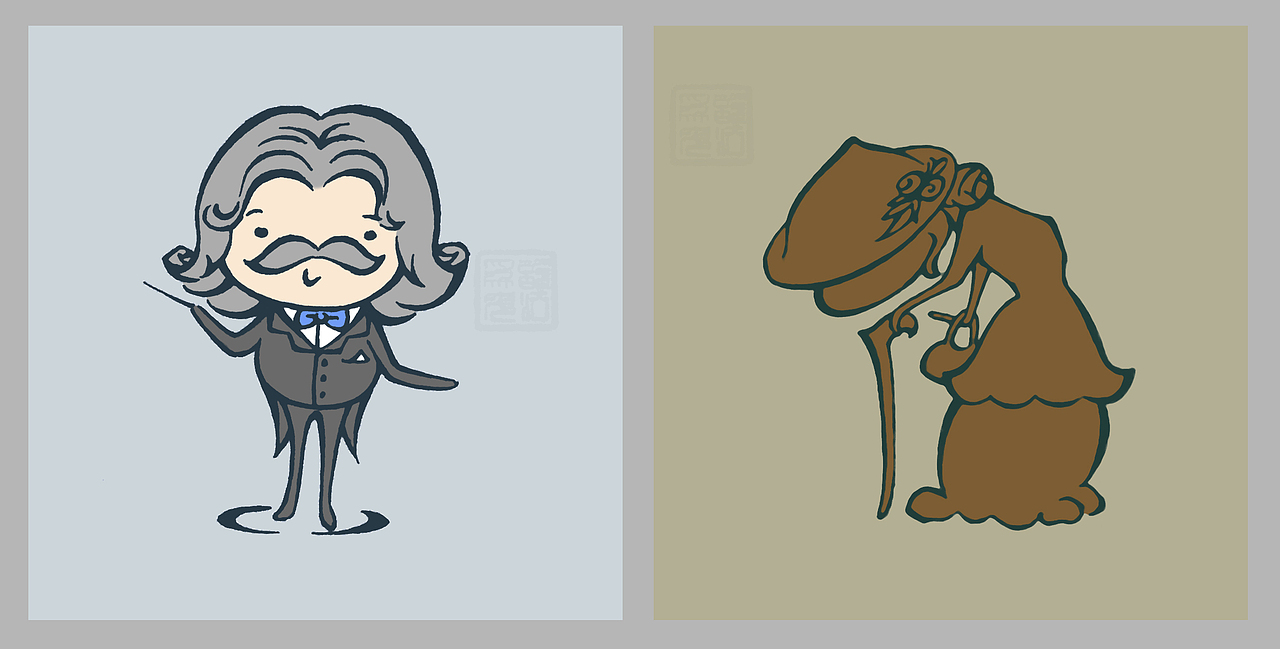 最近整理出来的画