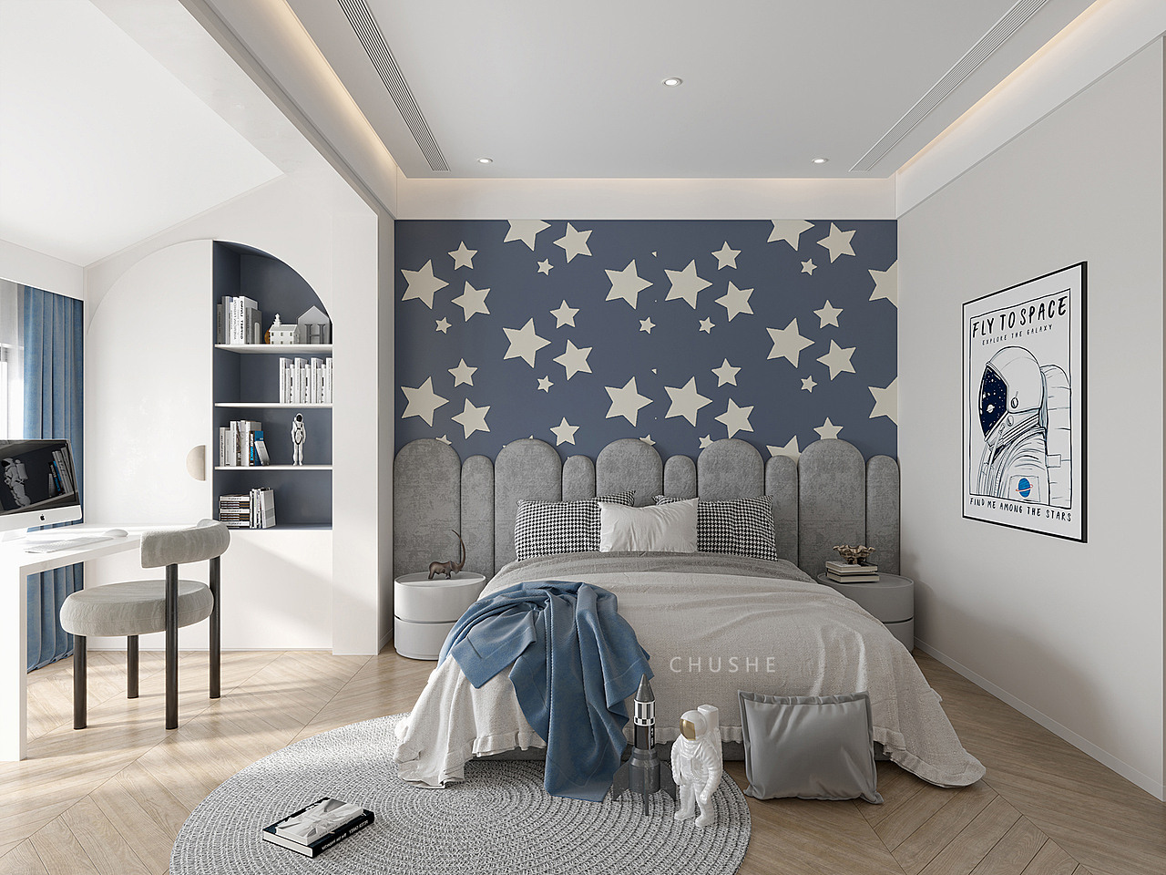 舒适宁静空间（图ZMjM0MTE1NzMy） - 家装设计 - 站酷设计师初舍空间设计原创素材 - 站酷ZCOOL