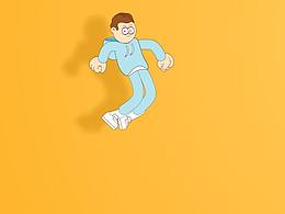 mg人物跳跃动作