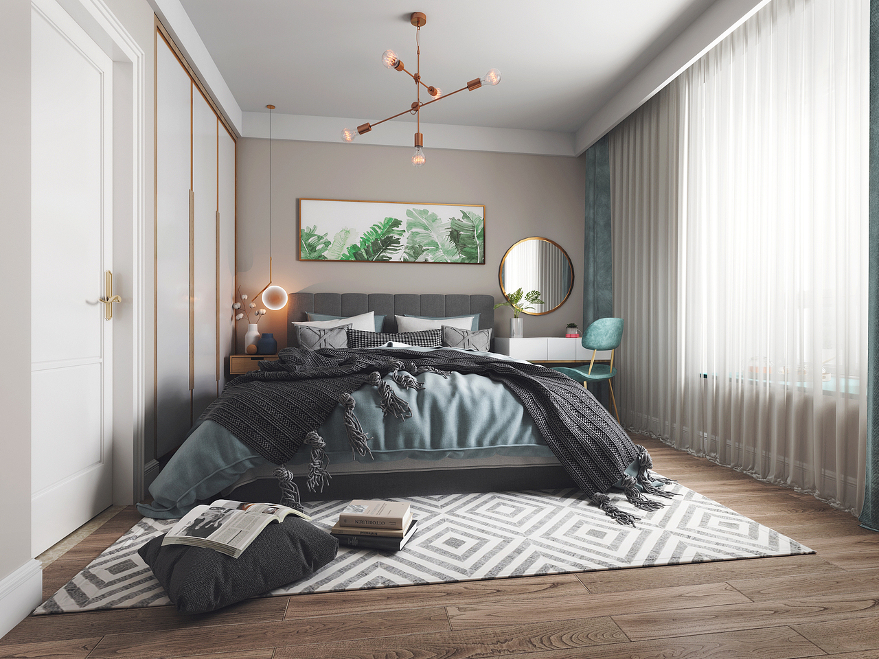 北欧风室内设计（图ZMTU0MTg2NzA4） - 家装设计 - 站酷设计师立方视觉表现原创素材 - 站酷ZCOOL