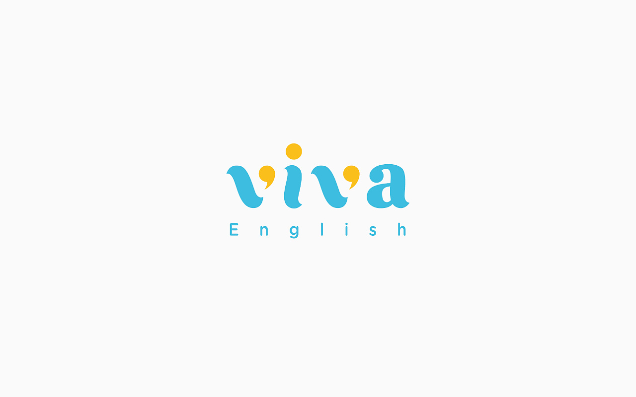 viva english 品牌形象设计