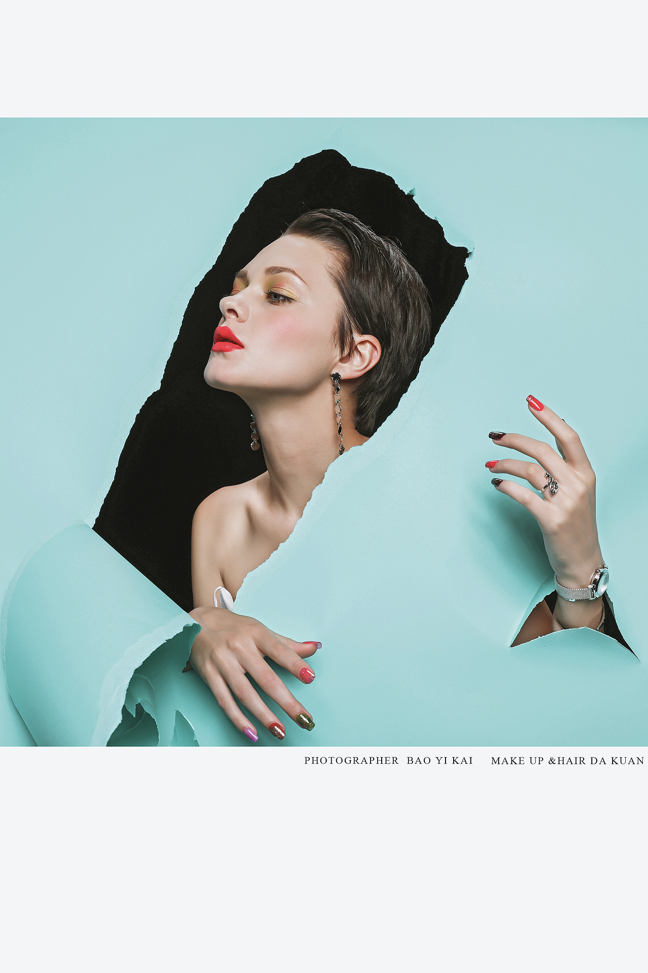 指甲油模特拍摄|摄影|时尚/艺术摄影|摄影师包一凯_原创作品-站酷