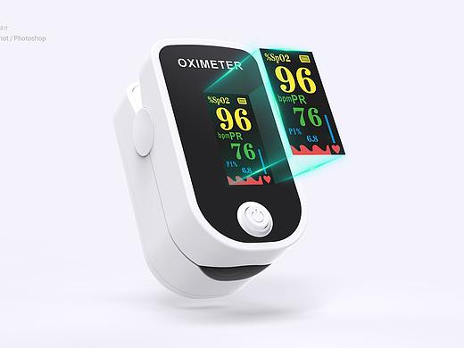 血氧仪亚马逊主图设计2