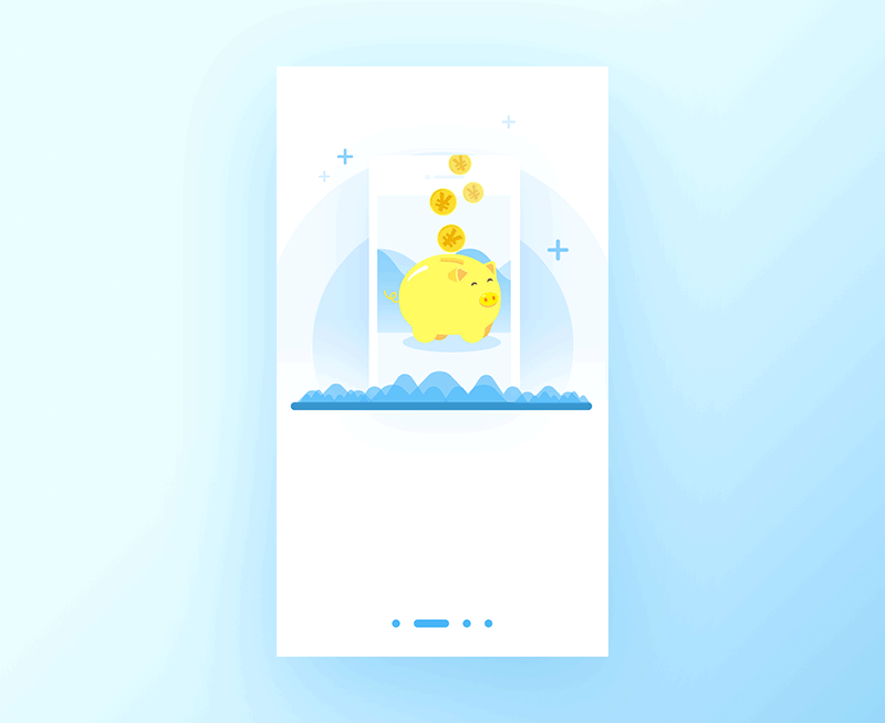 tob类金融引导页（图ZODkyNTQwNDg=） - APP界面 - 站酷设计师catmili原创素材 - 站酷ZCOOL