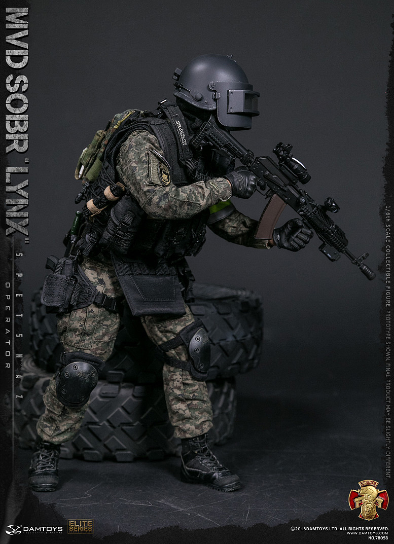 俄罗斯联邦内务部MVD - SOBR“LYNX/山猫”特种部队（图ZMTE3MDUwMTUy） - 玩具 - 站酷设计师DAMTOYS原创素材 - 站酷ZCOOL