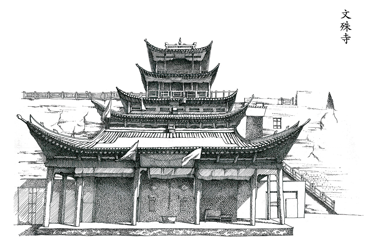 这是我们创办手绘工作室的第一套作品   印象甘肃手绘明信片.