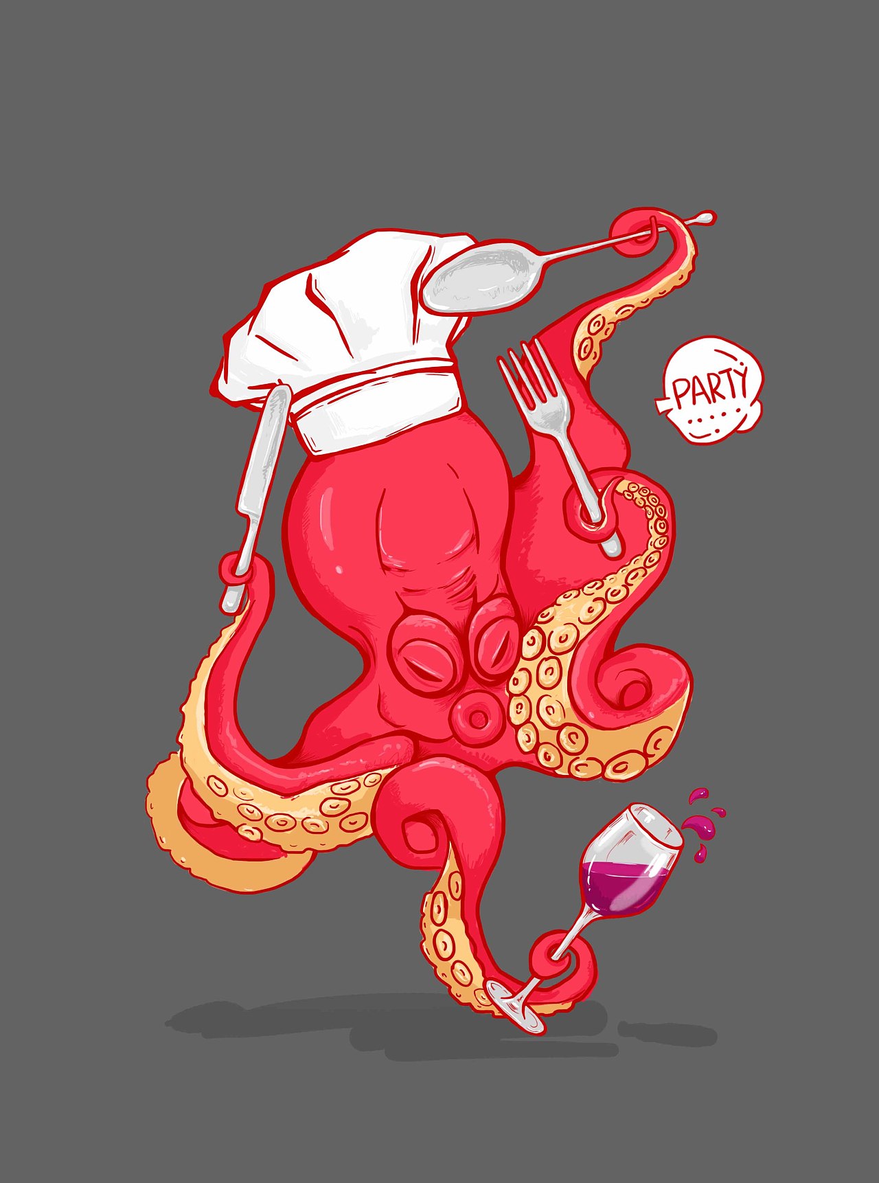 开·吃——章鱼版