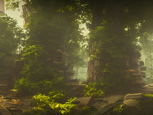 #站酷梦笔#原始科技