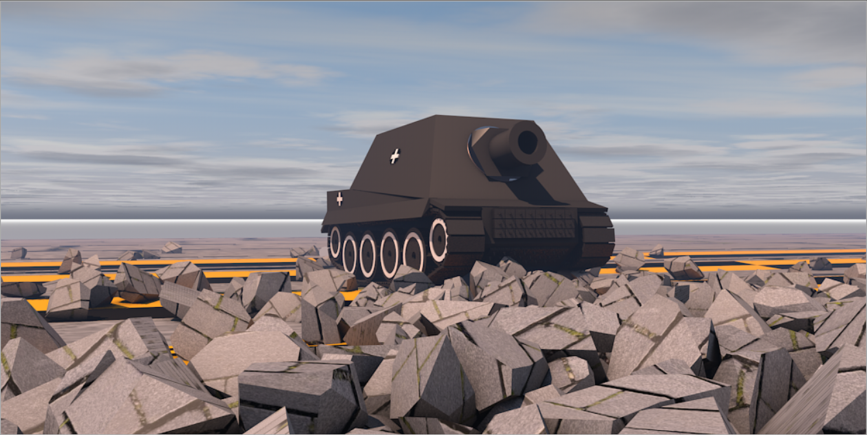 C4D初级作品：突击虎（图ZMjY0MzA5OTky） - 其他三维 - 站酷设计师ATLKS原创素材 - 站酷ZCOOL