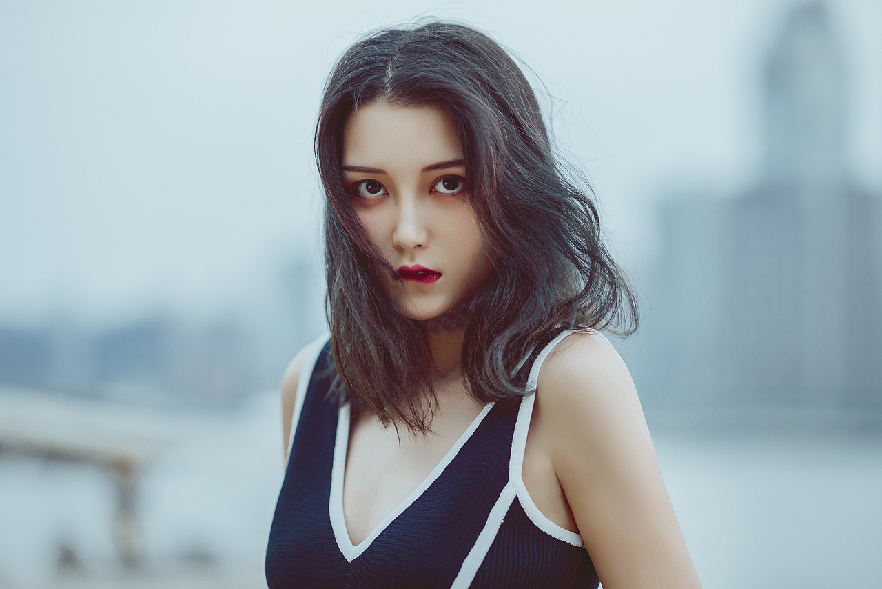 海风少女（图ZMTM5MjMwMTU2） - 人像摄影 - 站酷设计师宝藏摄影JY原创素材 - 站酷ZCOOL