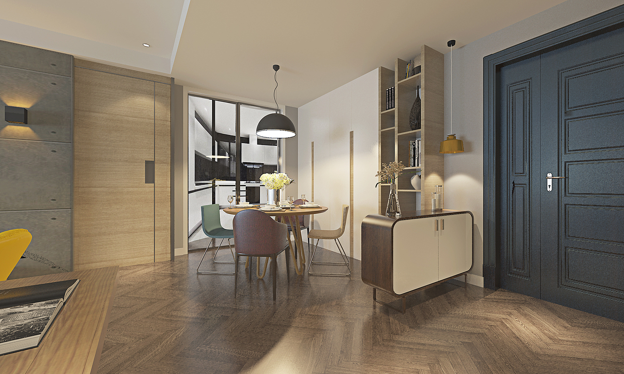 东润泰和现代风格166平