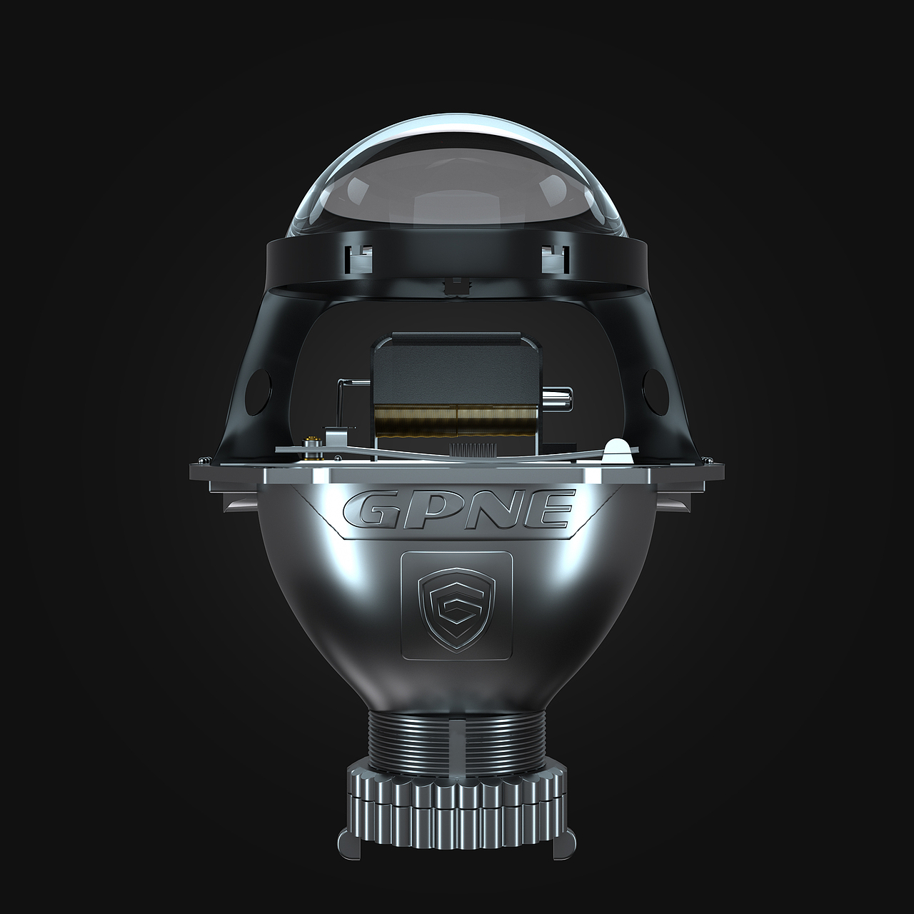 2019年 汽车LED车灯/C4D产品建模+OC渲染