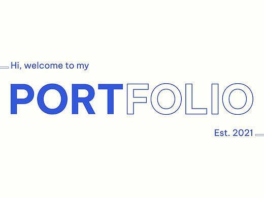 海报 —— PORTFOLIO 2021