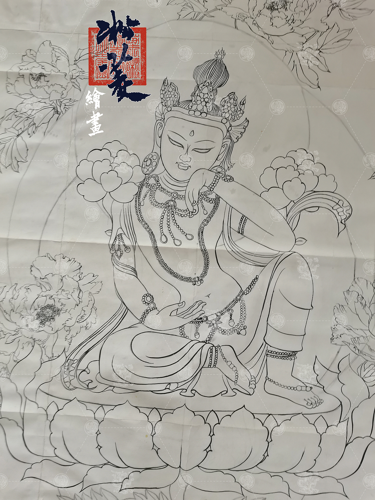 一些原创白描粉本（图ZMzAxMjAwNzA4） - 绘画 - 站酷设计师玄瞻子宸硕钊瑀原创素材 - 站酷ZCOOL