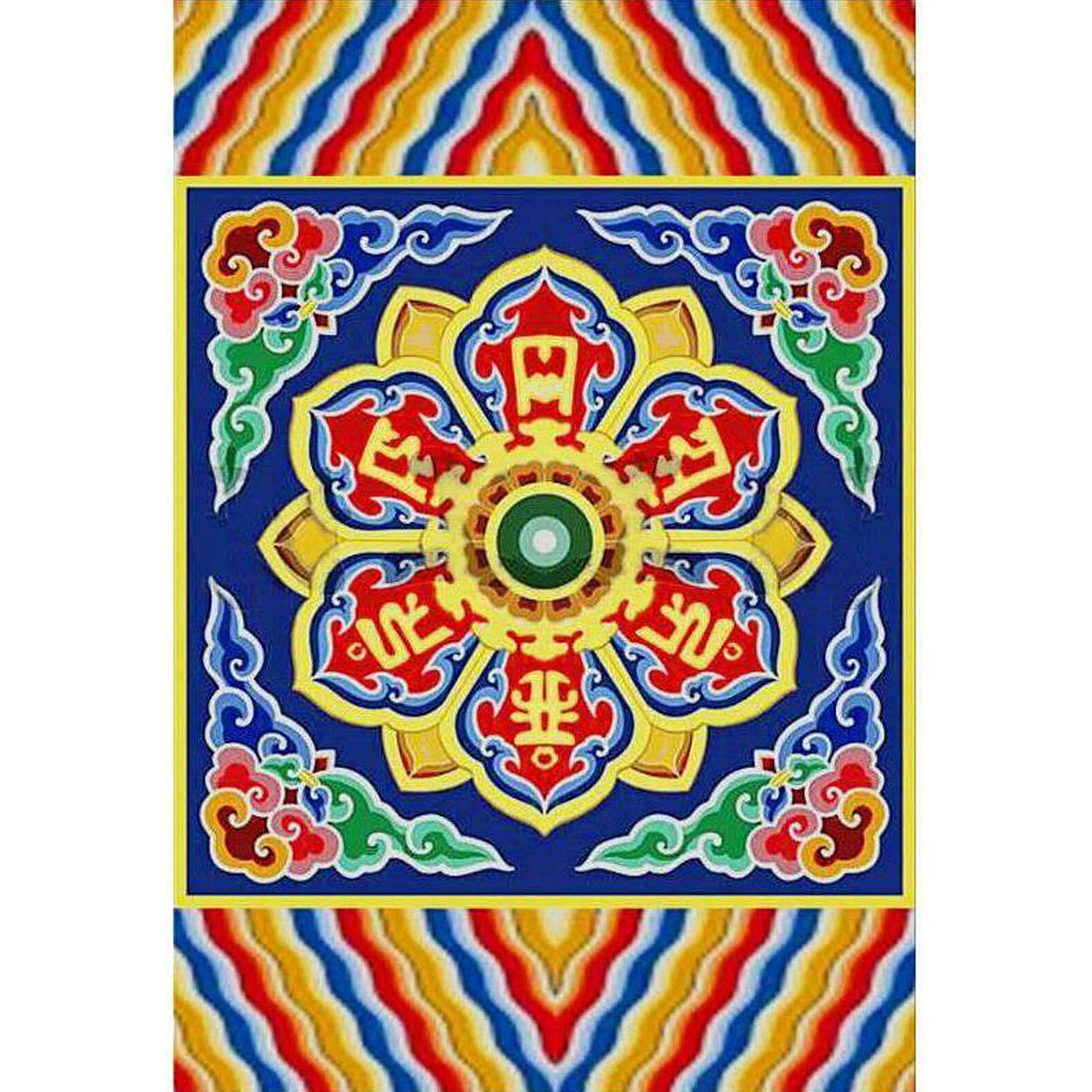 古建筑彩绘天花吊顶