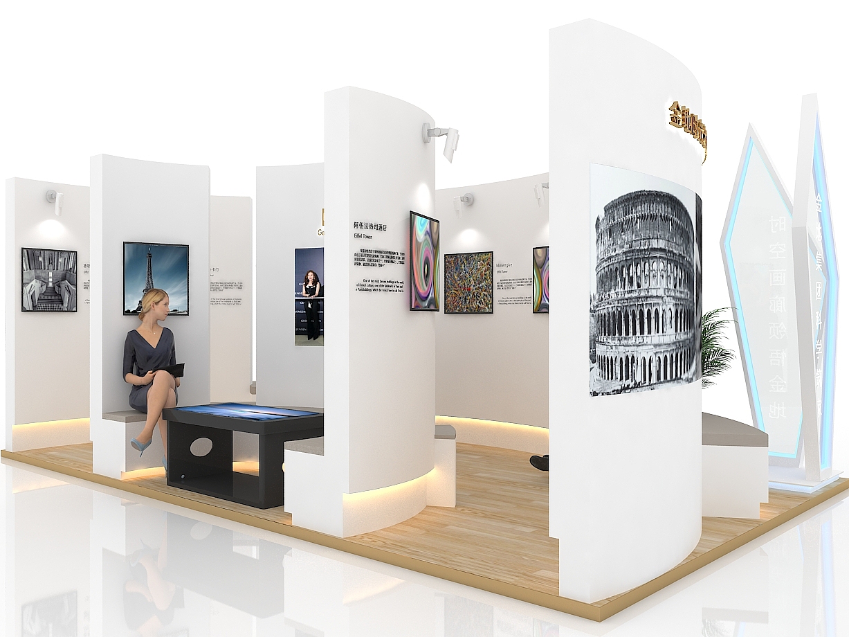 金地—创意外展，模仿角斗场（图ZMTc5NjI0MzM2） - 展陈设计 - 站酷设计师博思维设计工作室原创素材 - 站酷ZCOOL