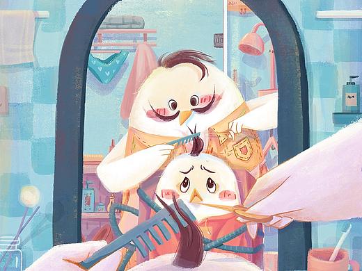 系列插画｜布叽的日常