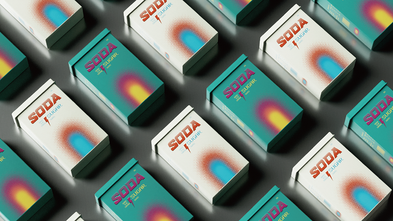 汽水糖包装设计