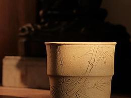 文房茶杯(紫砂)