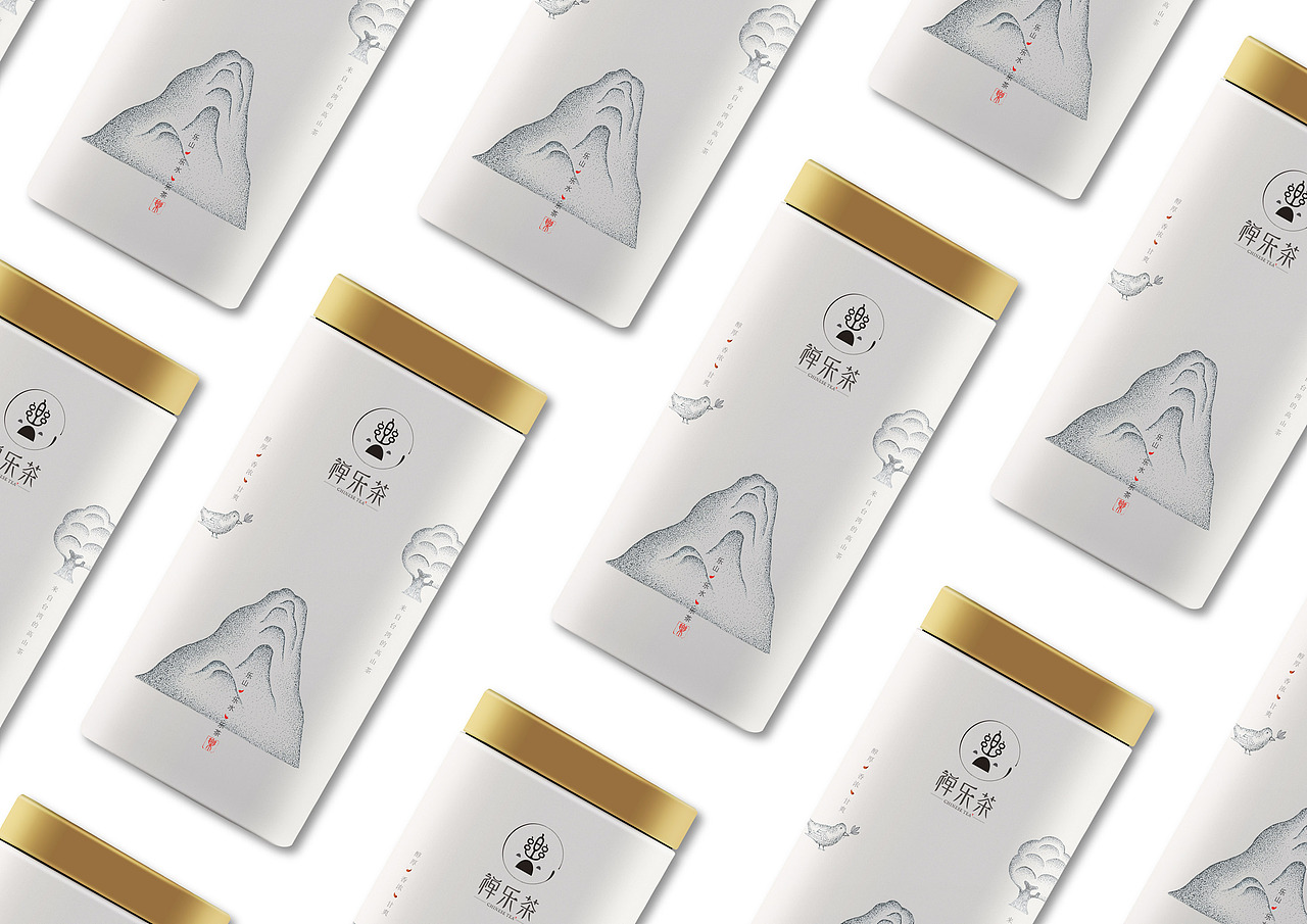 禅乐茶（图ZMzY4NTkzODA=） - 包装 - 站酷设计师215831003原创素材 - 站酷ZCOOL