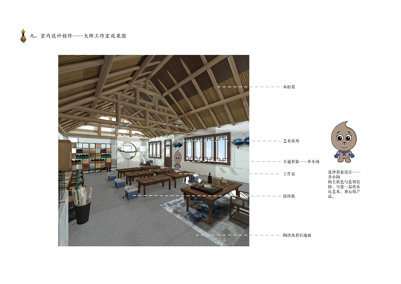 陶瓷研究所空间设计#青春答卷2019#（图ZMTU4NzAyMTAw） - 建筑设计 - 站酷设计师蠢人院执行院长原创素材 - 站酷ZCOOL