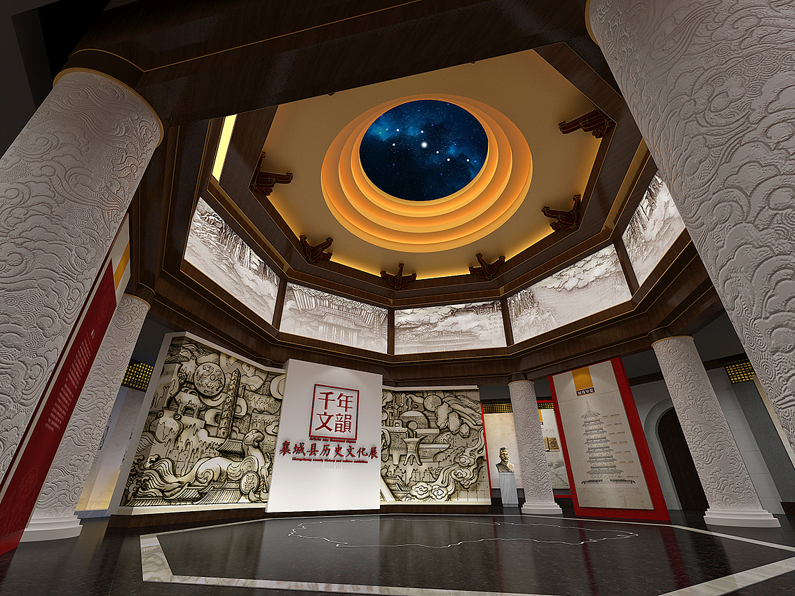 文峰塔--千年文脉/博物馆2018作（图ZMjQzMDQxMzg4） - 展陈设计 - 站酷设计师大雨大魚原创素材 - 站酷ZCOOL