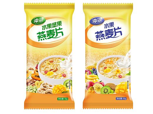 冲泡燕麦片（个人主页-ZMzk1NTkwNjA=） - 包装 - 站酷设计师例外ly原创素材 - 站酷ZCOOL