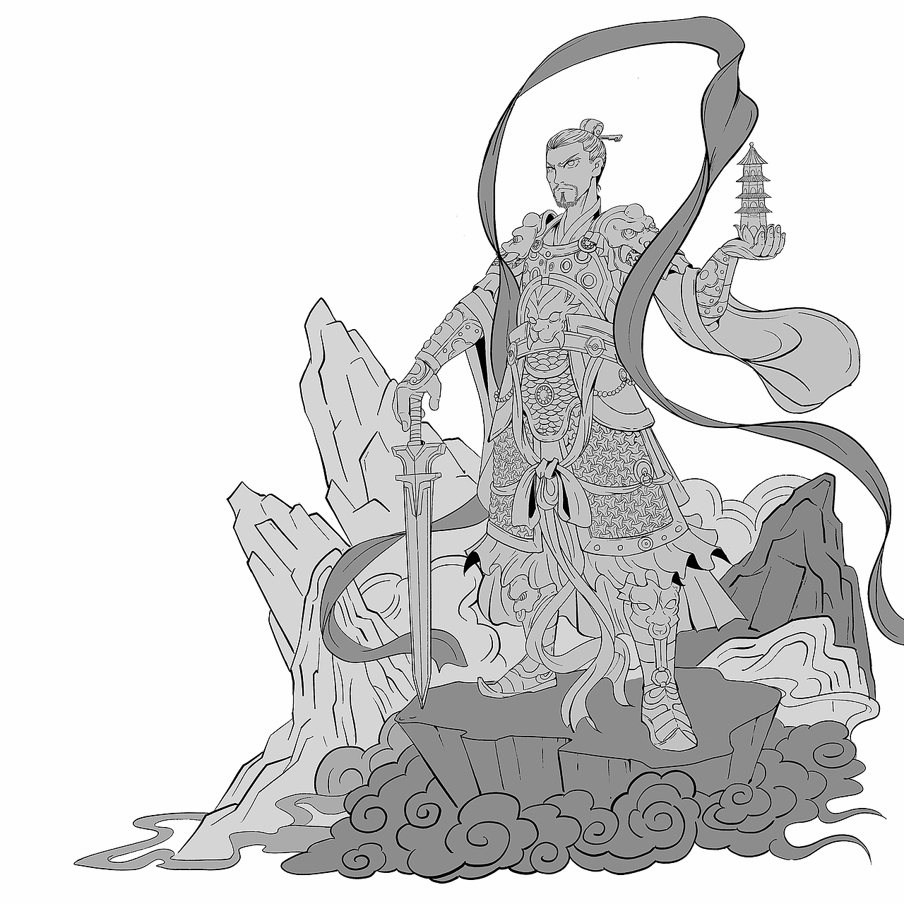 哪吒系列角色图鉴-李靖