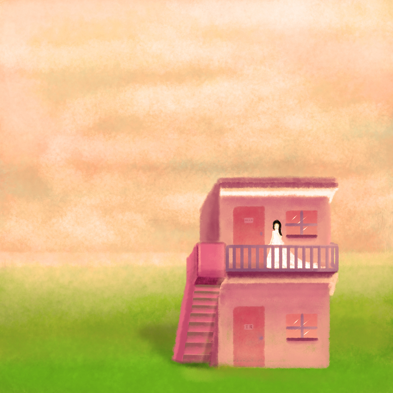 一個(gè)人（圖ZMjUyOTM3NDMy） - 繪畫 - 站酷設(shè)計(jì)師玄魘原創(chuàng)素材 - 站酷ZCOOL