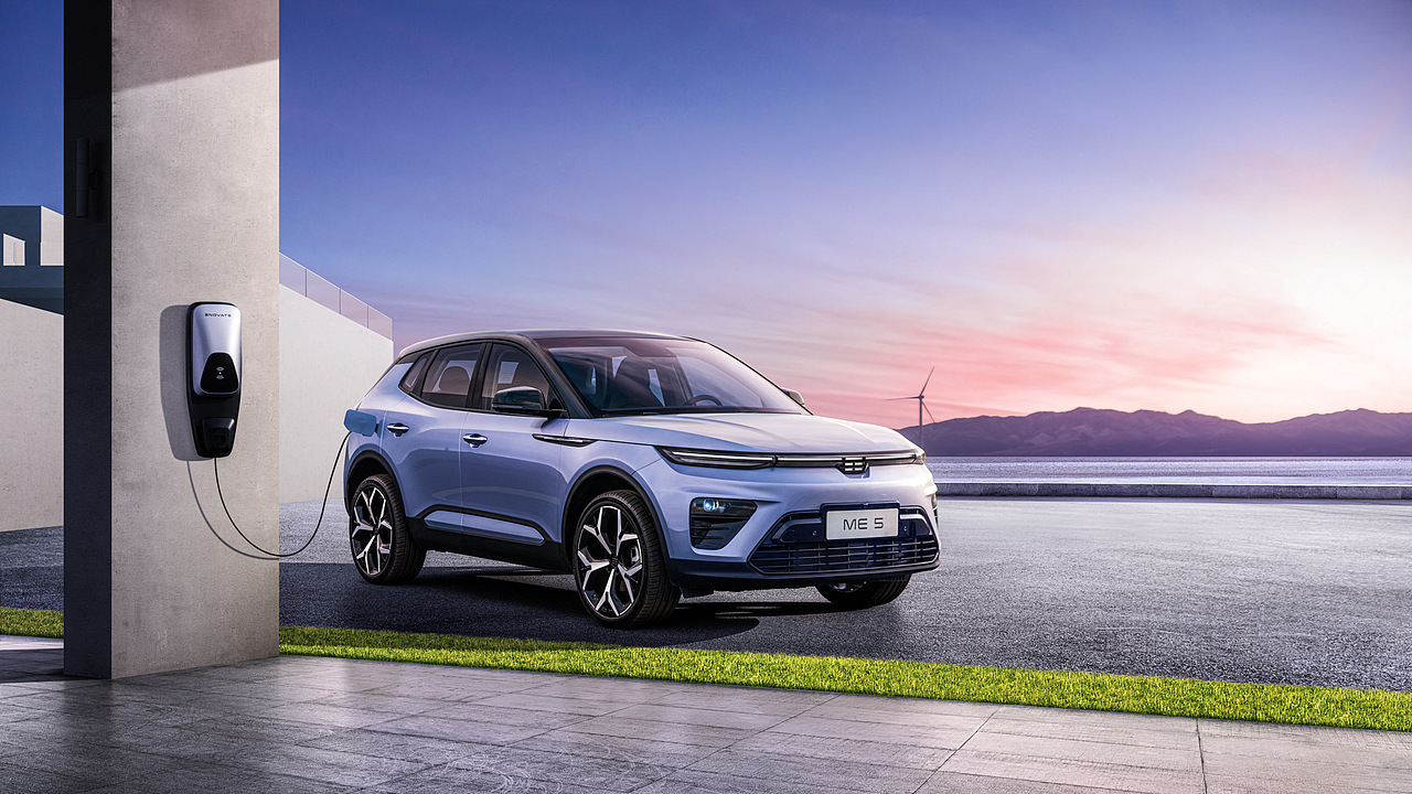 ［汽车修图作品赏析］天际汽车 ME5