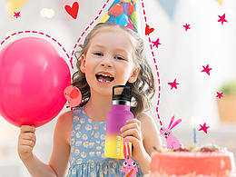 儿童中口渐变水杯