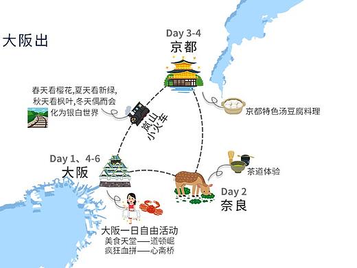 旅游 日本私家团地图制作